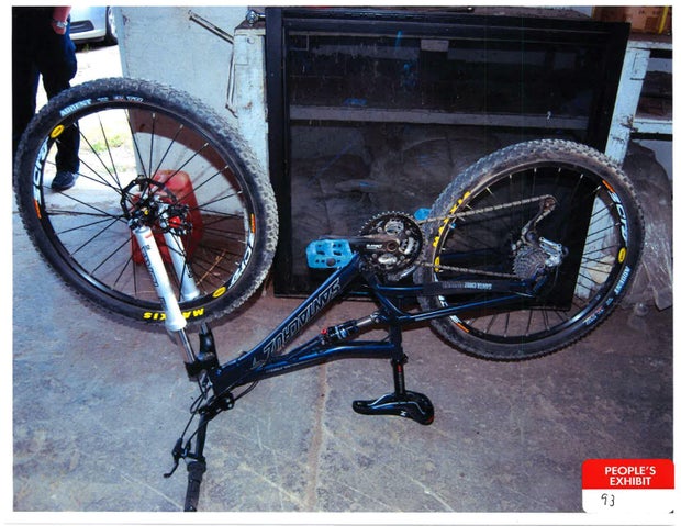 Suzanne Morphew's bike