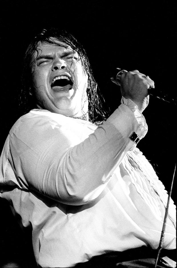 Meat Loaf Performs Onstage