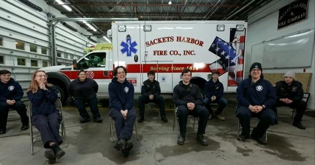 Young adults step up during EMT shortage in N.Y. town CBS News