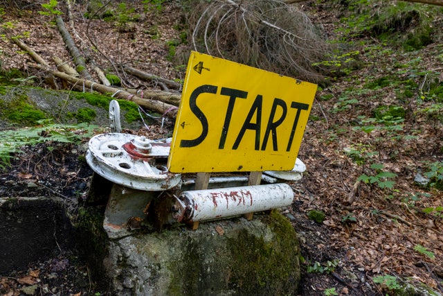 The Historic Bobsleigh Track for the Olympic Winter Games in Garmisch-Partenkirchen 1936