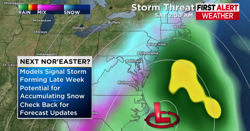 Maryland Weather Potential Nor'Easter Could Bring Snow This Weekend