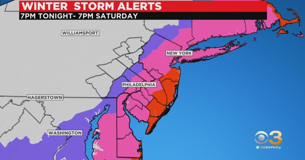 PHILADELPHIA WEATHER GUIDE How Much Snow Will Major Nor'easter Dump On