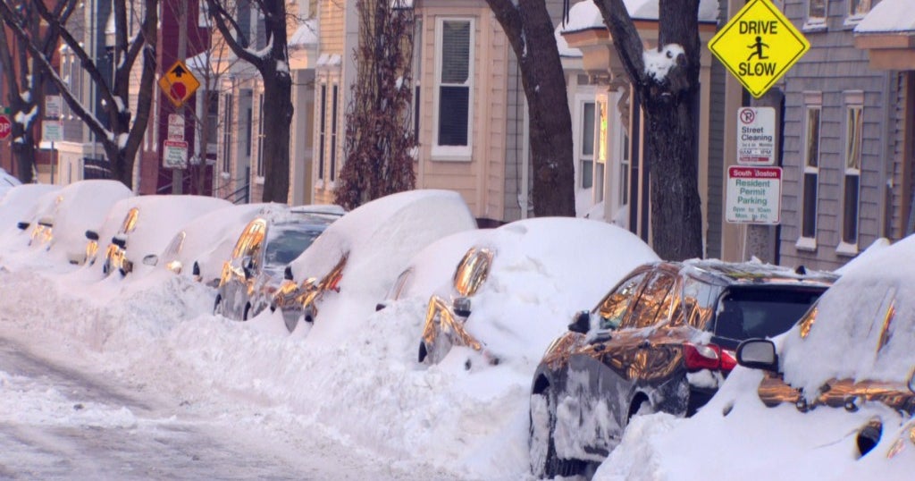 What You Used as Space Savers after Boston's Blizzard of 2022