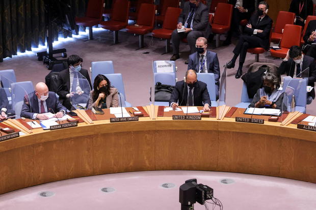 U.N. Security Council meets for discussions on Ukraine situation, in New York 
