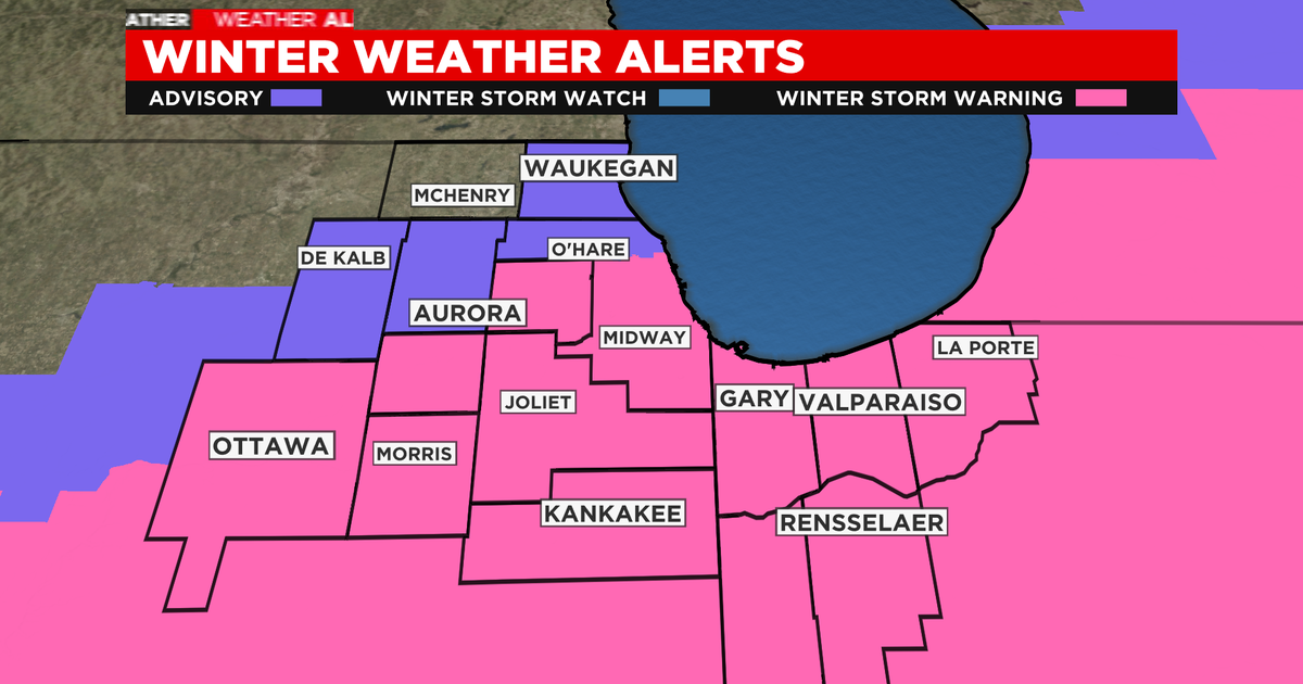 Chicago Weather Alert Winter Storm Warning Now In Effect With 6