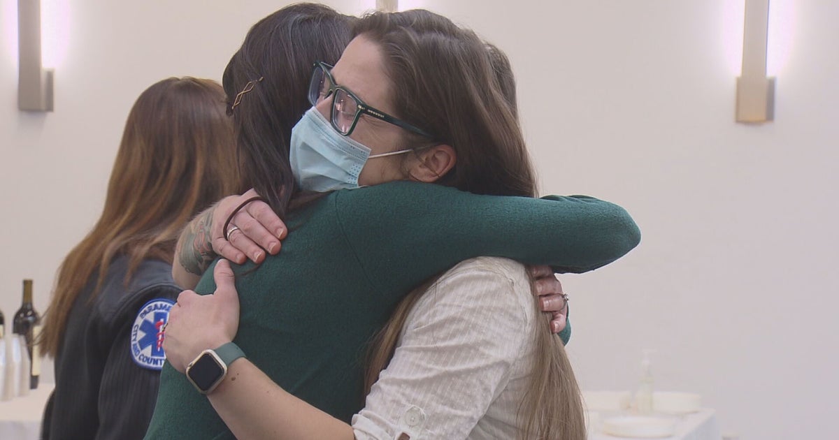 'Because Of You' Woman Who Suffered Traumatic Brain Injury Meets