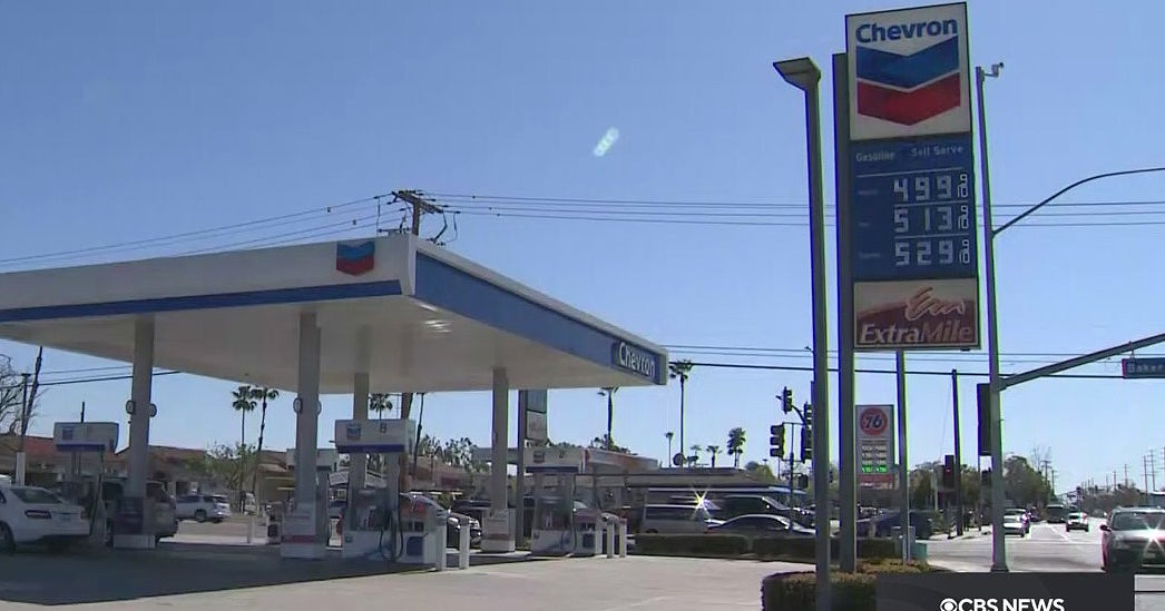 Gas Prices Reach Record Highs In Orange, Los Angeles Counties CBS Los