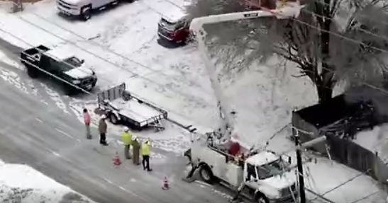 Power Being Restored Following Winter Storm; Around 7,400 North Texans ...