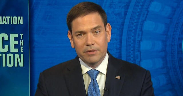 Full interview Senator Marco Rubio on "Face the Nation" CBS News
