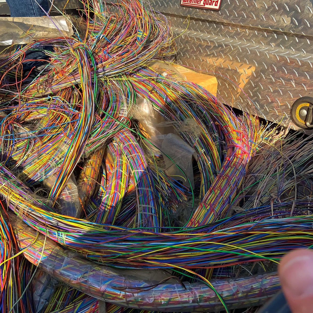 COPPER WIRE THEFT 