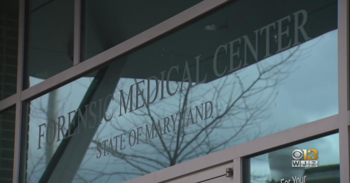 Autopsy Backlog Cleared At State Medical Examiner's Office CBS Baltimore