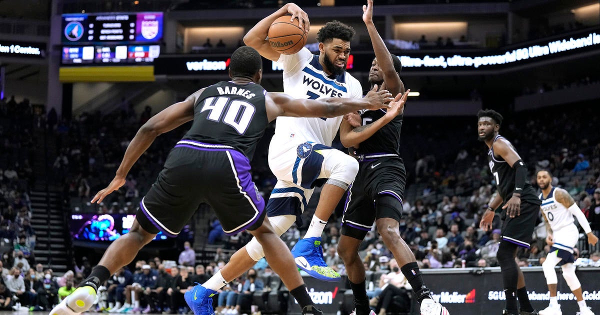 Sabonis' Double-Double Leads Kings Past Timberwolves 132-119 - CBS ...