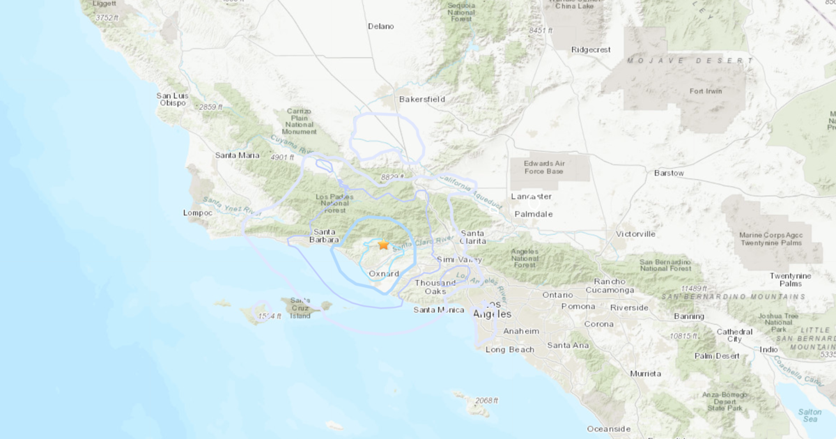 3.9 Magnitude Earthquake In Ojai CBS Los Angeles