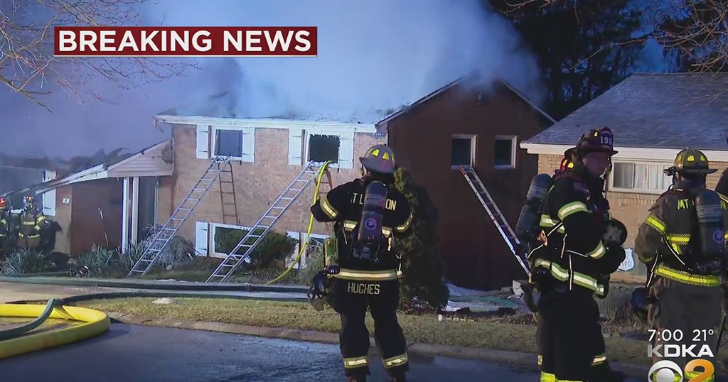Crews Battle Flames At Residence In Green Tree CBS Pittsburgh