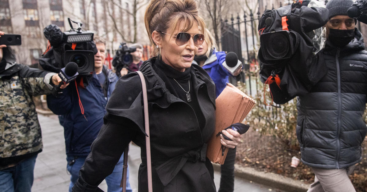Jury Rejects Sarah Palins Libel Claim Against The New York Times Cbs News 