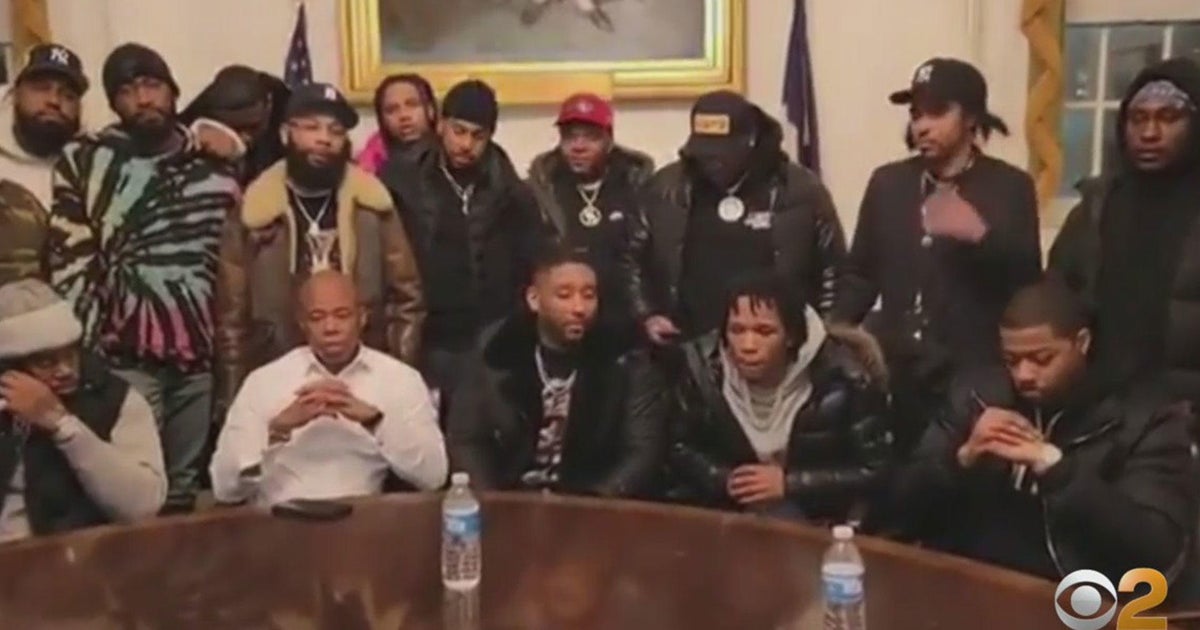 Mayor Eric Adams meets with drill rap artists after criticizing genre