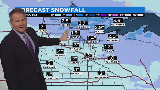 Snow Forecast Feb. 17, 2022