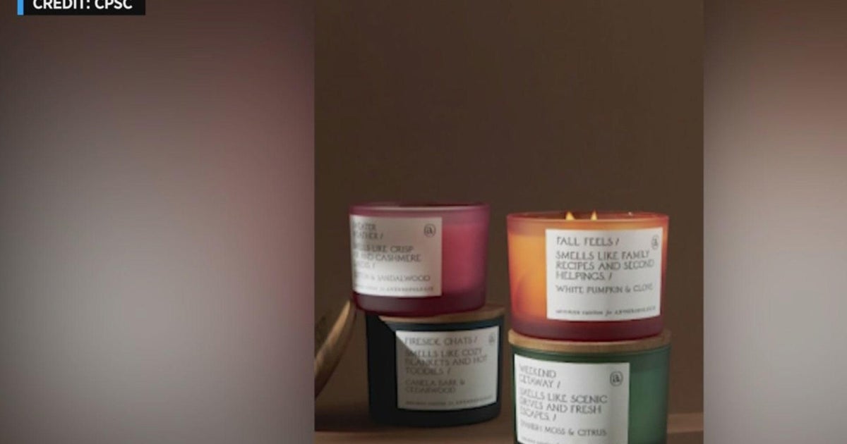 Anthropologie recalling thousands of candles because glass containers