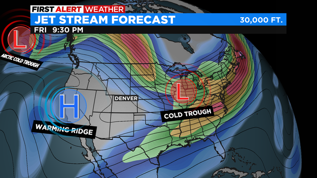 Jet Stream Wind Speeds Forecast 