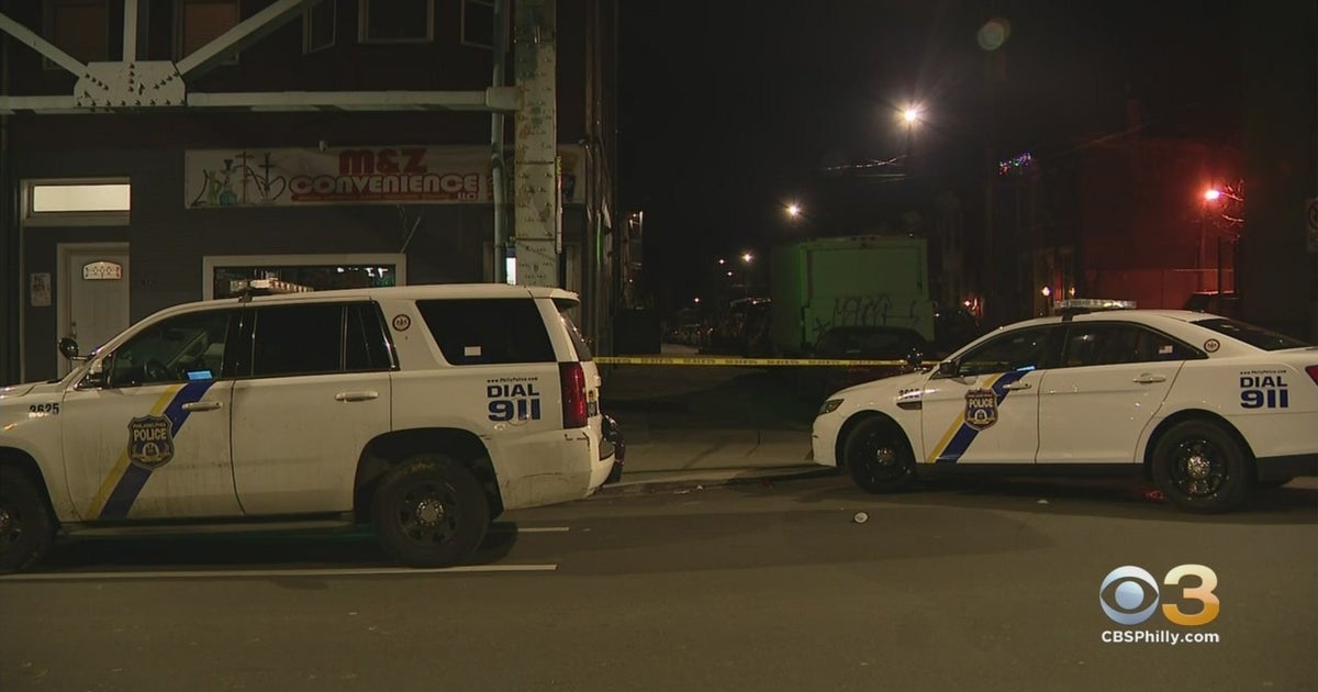 Philadelphia Police: Shooting In Kensington Leaves Man Dead - CBS ...