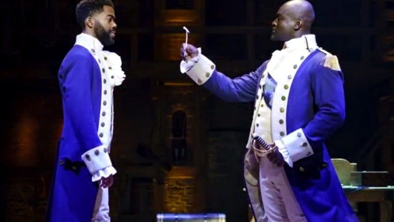 'Hamilton' Lead Actor Says Diverse Cast Offers 'Rich History' To ...