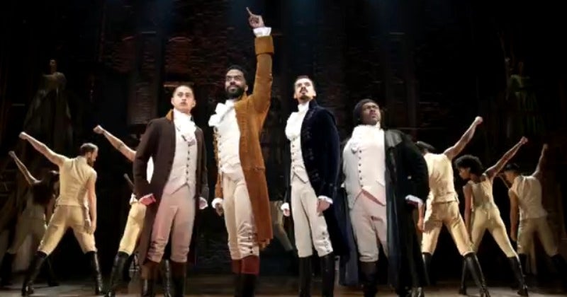 'Hamilton' Lead Actor Says Diverse Cast Offers 'Rich History' To ...