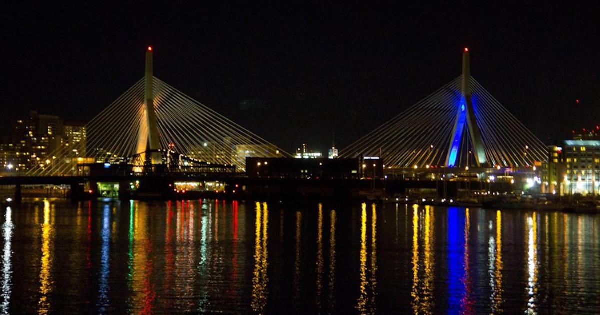 Zakim Bridge Will Light Up Blue And Gold Friday Night For Ukraine CBS