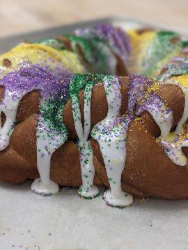 Recipe Mardi Gras King Cake CBS News