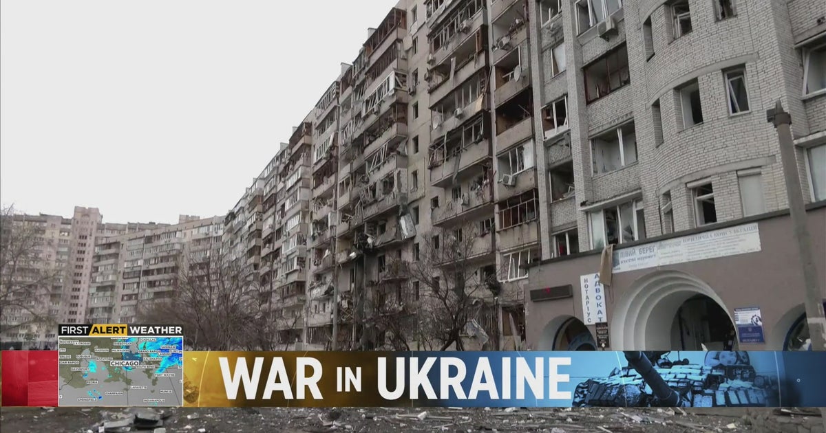 Ukraine Under Attack In Second Day Of Full Scale Invasion - CBS Chicago
