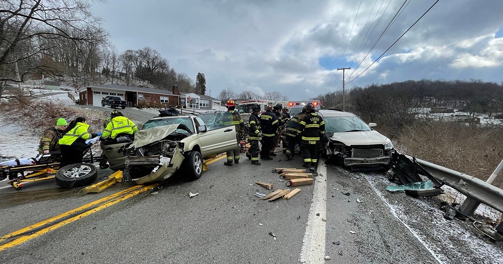 Two People Flown To Hospital After Three-Vehicle Accident In