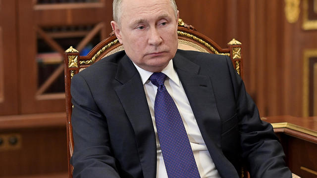 Russian President Putin meets with St Petersburg Governor Beglov 