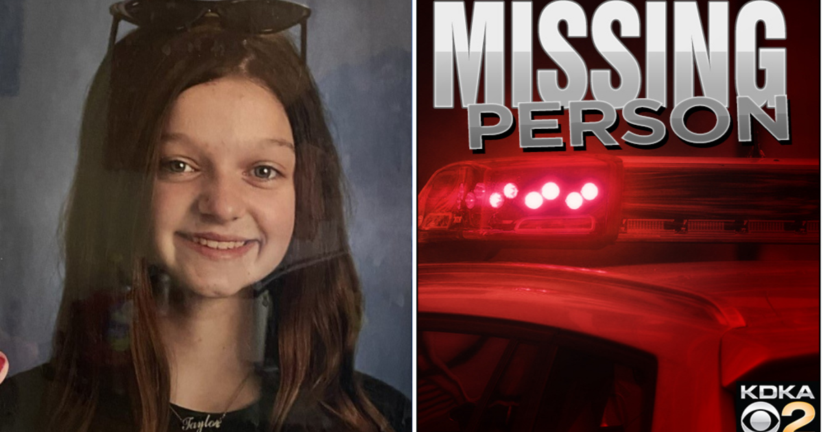 Pittsburgh Police Locate Missing 13-Year-Old Taylor Wilson - CBS Pittsburgh