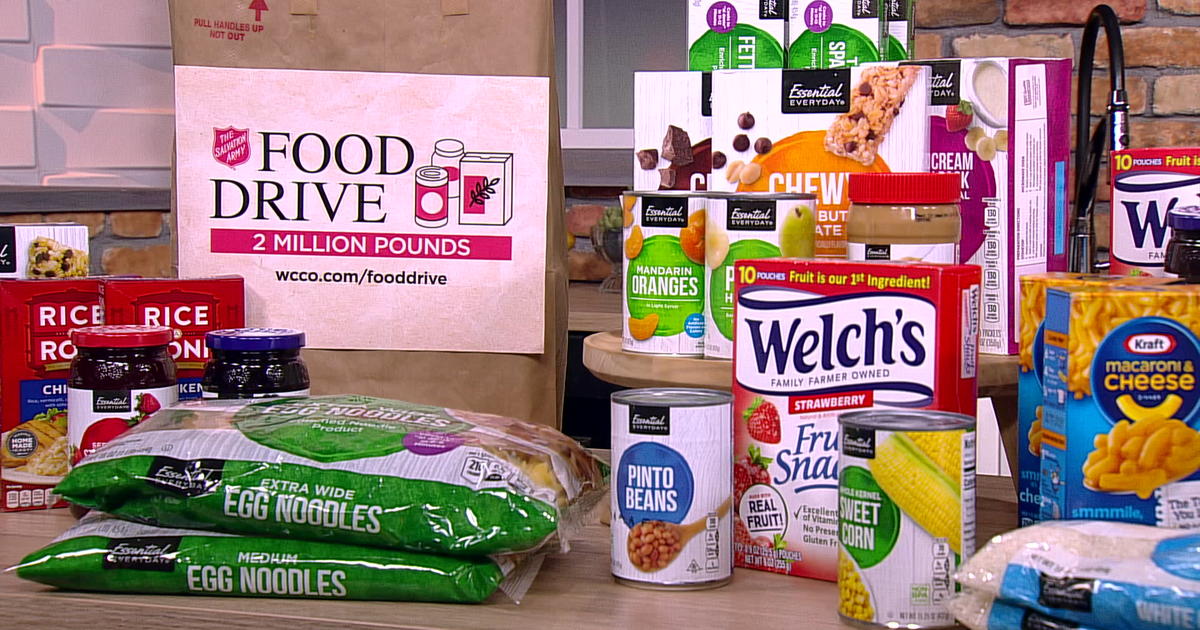 Salvation Army Launches Food Drive With 2M-Pound Goal - CBS Minnesota