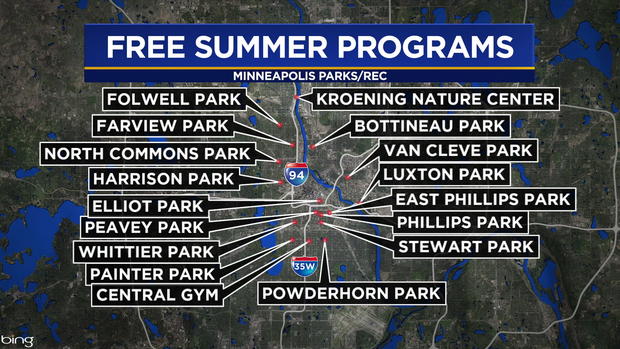 Minneapolis Parks Free Programs 