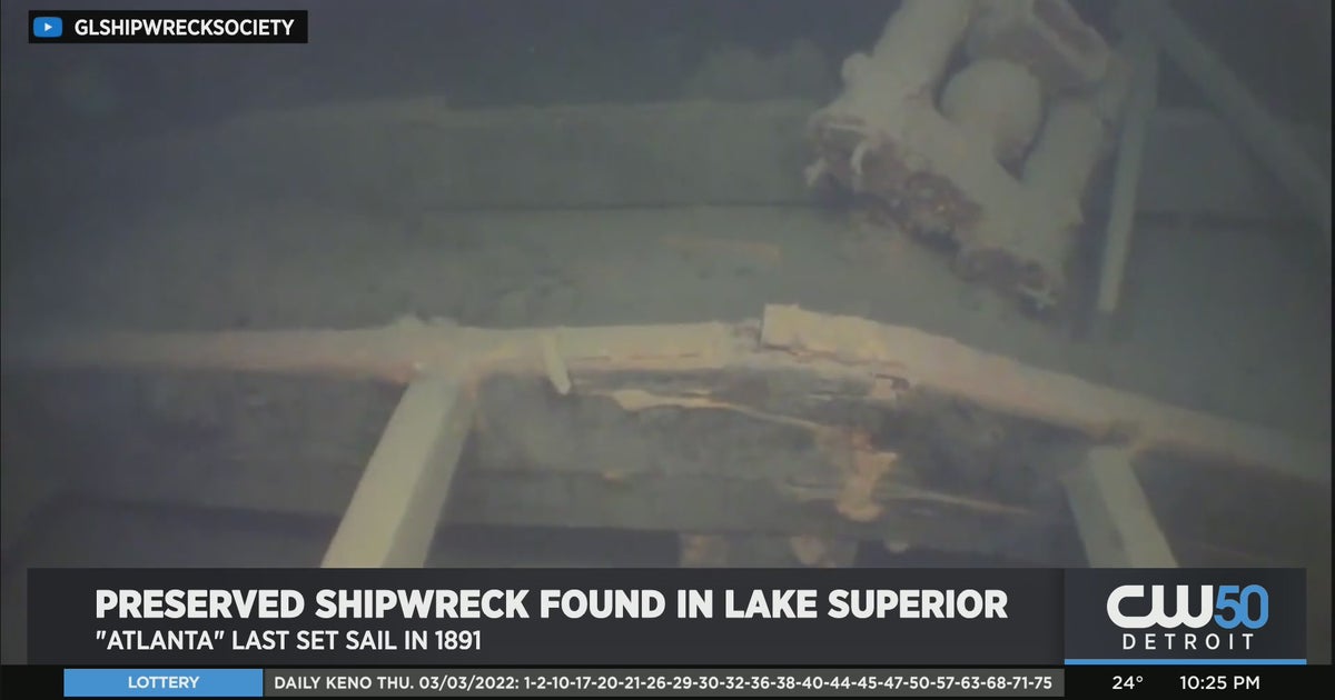 Crews Discover 130-Year-Old Shipwreck In Lake Superior - CBS Detroit