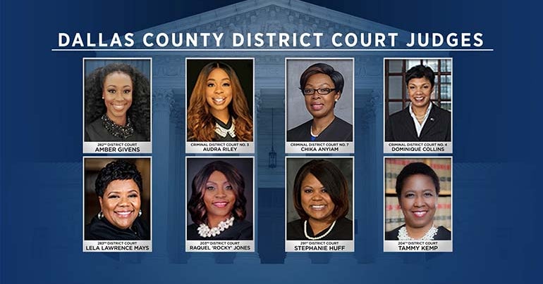 Black Women Rule Over Almost Half Of Dallas County #39 s Criminal District