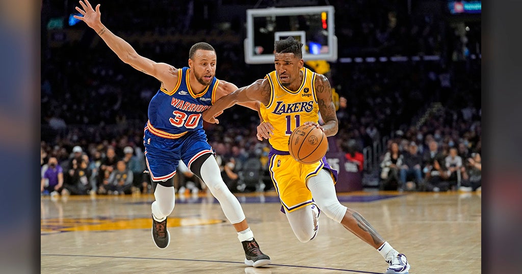LeBron James Scores 56 Points as Lakers Top Warriors - CBS San Francisco