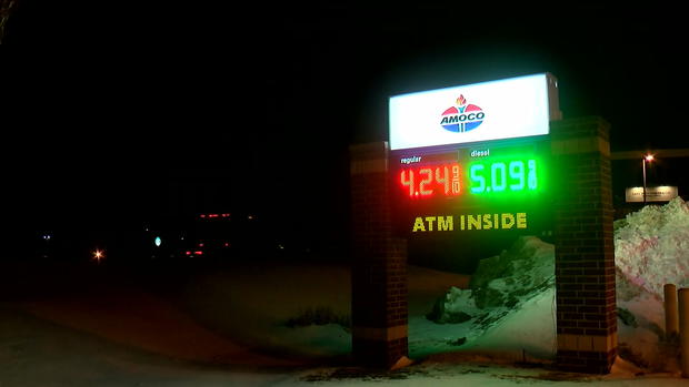 Gas at $4.24 a gallon in Plymouth 