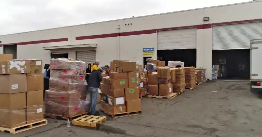 San Jose Shipping Company Packs Up MuchNeeded Supplies for Ukraine Aid CBS San Francisco