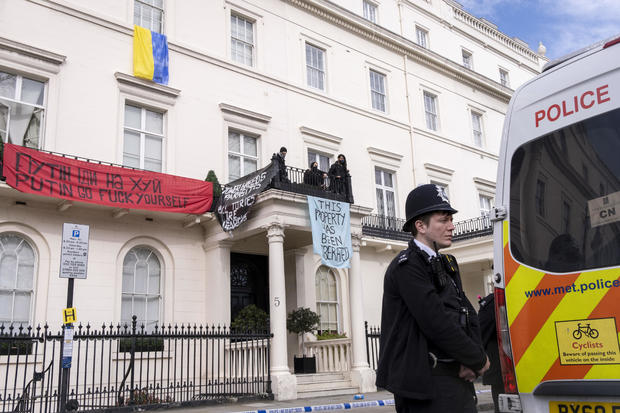 Russian Oligarch Property Occupation In London 