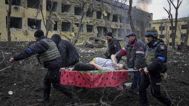 Russia Ukraine War Maternity Hospital 
