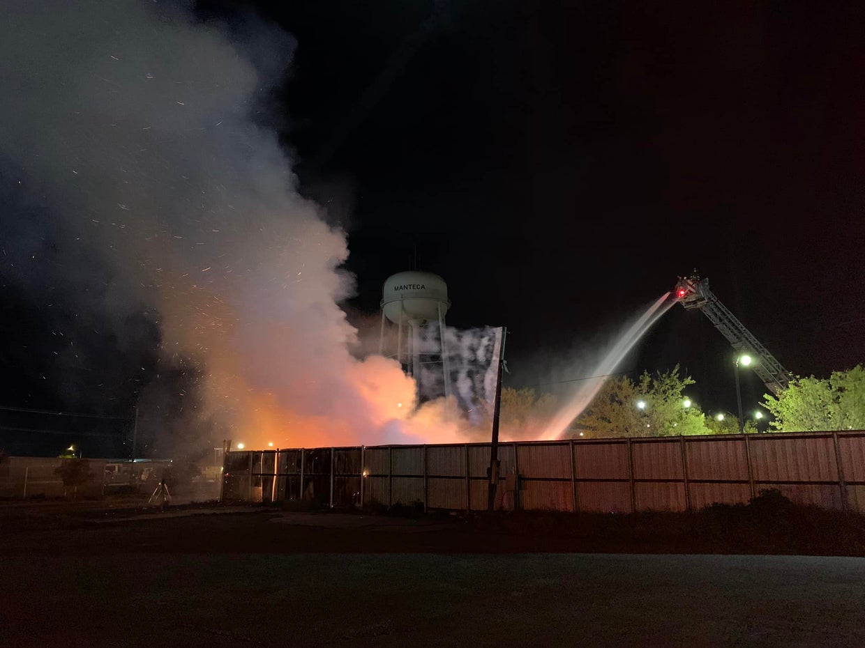 Manteca House That Was Slated For Training Burn Destroyed In Early