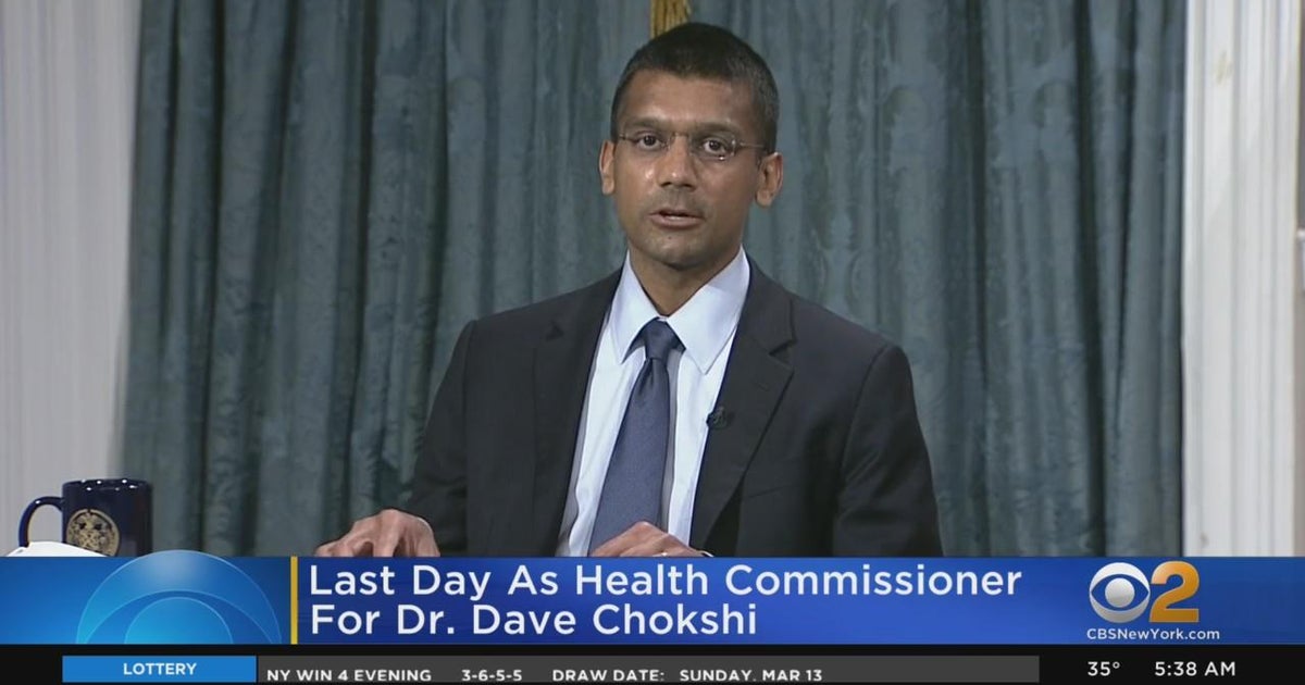 Last day for Dr. Dave Chokshi - CBS New York