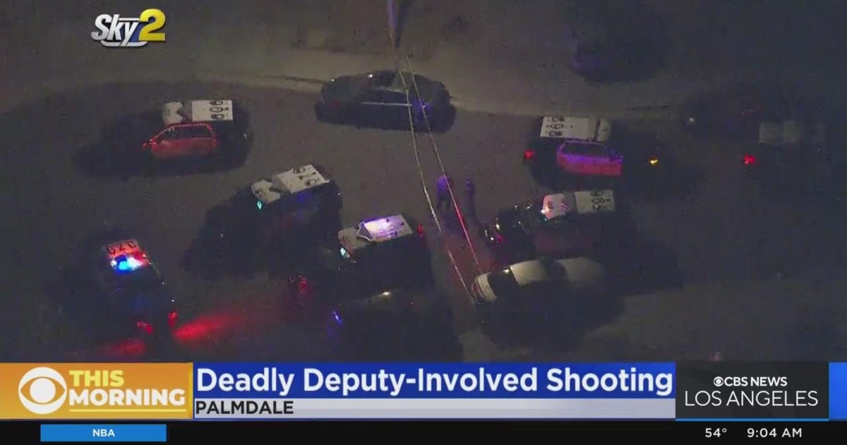 Man Fatally Shot By LASD Deputies In Palmdale - CBS Los Angeles