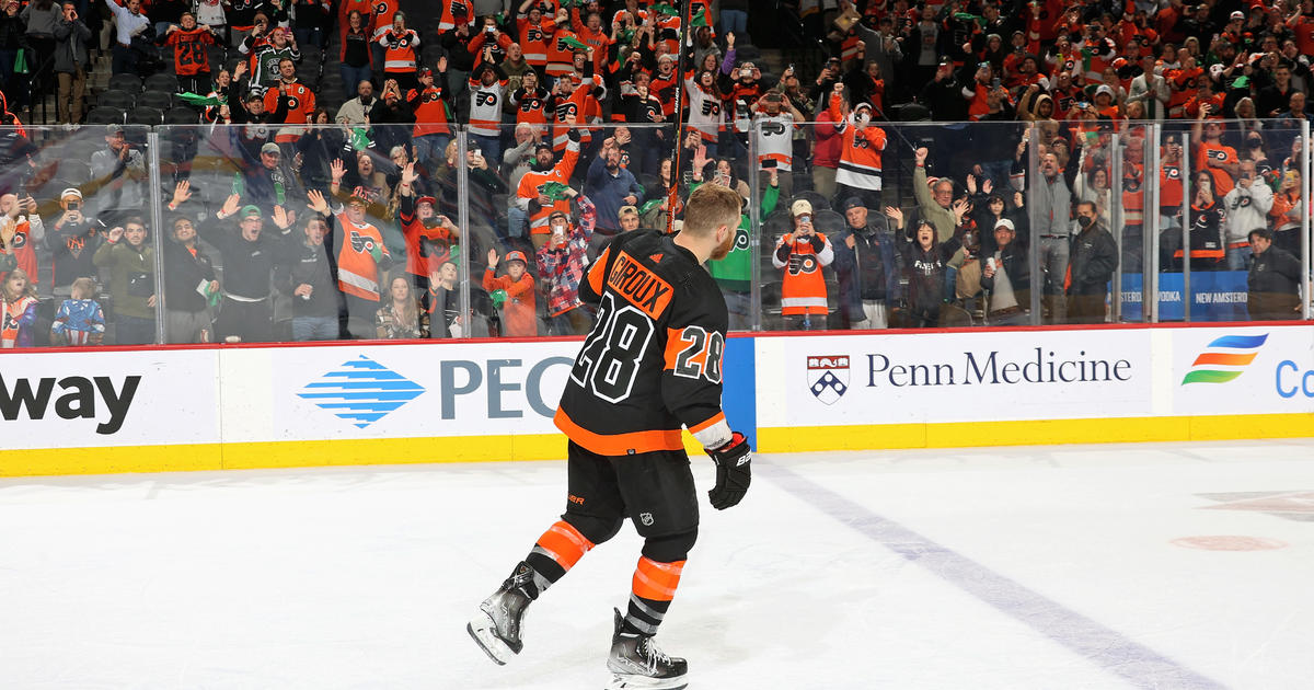 Philadelphia Flyers to honor Claude Giroux's 1,000th game before