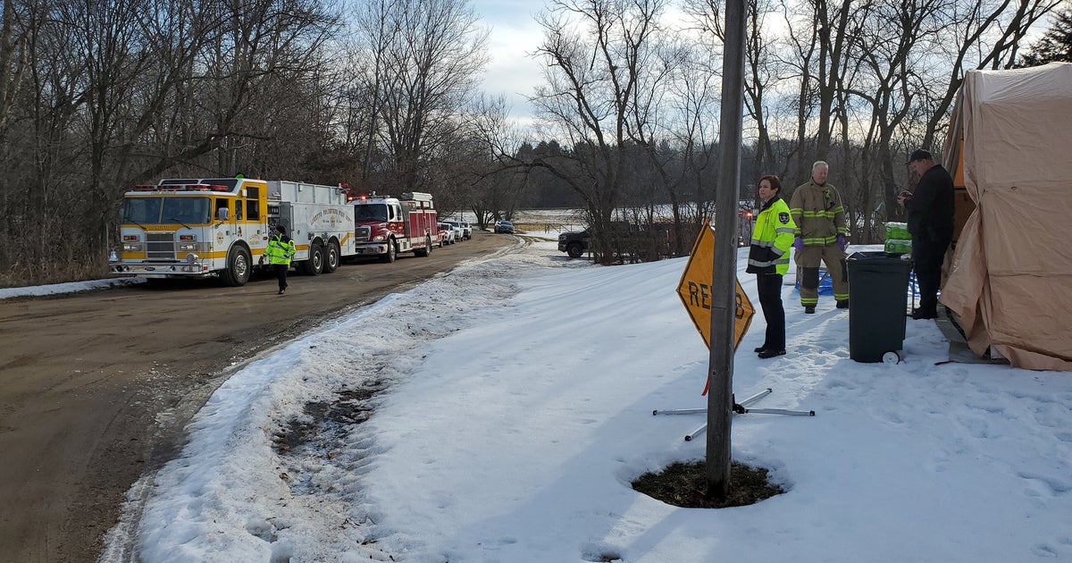Multiple Departments Respond To House Fire In Maple Grove - CBS Minnesota