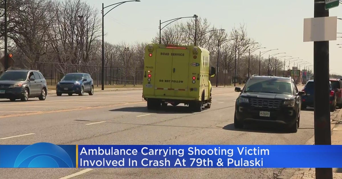 Ambulance carrying shooting victim involved in crash on Southwest Side ...