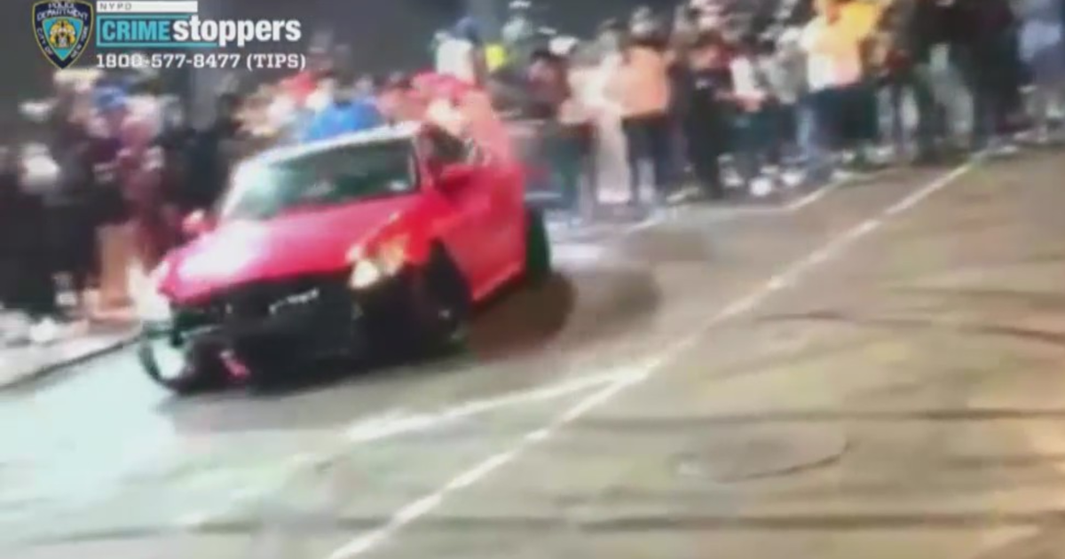 Caught on video: Driver doing donuts hits man watching stunt on ...