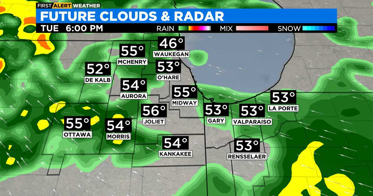 Chicago First Alert Weather: Rain coming soon - CBS Chicago