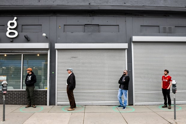 Long Lines Form For Goods As Denver Mayor Calls For Residents To Shelter In Place 